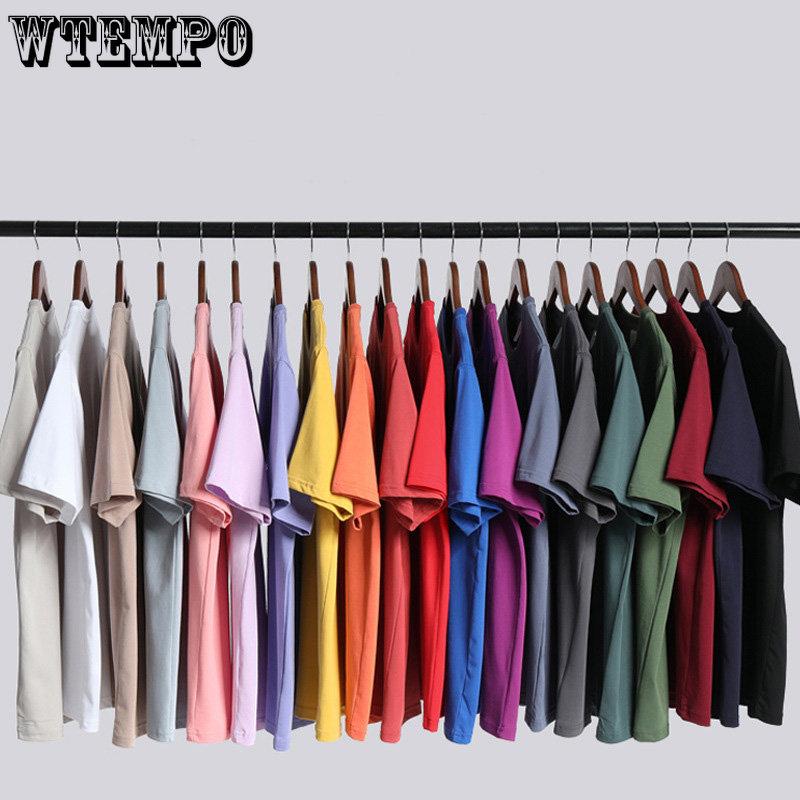 WTEMPO брендовые хлопковые футболки для пар с коротким рукавом, однотонные повседневные рубашки с круглым вырезом, женские летние свободные топы
WTEMPO брендовые хлопковые футболки для пар с коротким рукавом, однотонные повседневные рубашки с круглым вырезом, женские летние свободные топы