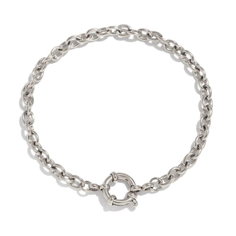 Stylish Chain Buckles Bracelet with Paperclip Designs Accessory for Fashion Trendsetters and Music Festival Goers
Stylish Chain Buckles Bracelet with Paperclip Designs Accessory for Fashion Trendsetters and Music Festival Goers