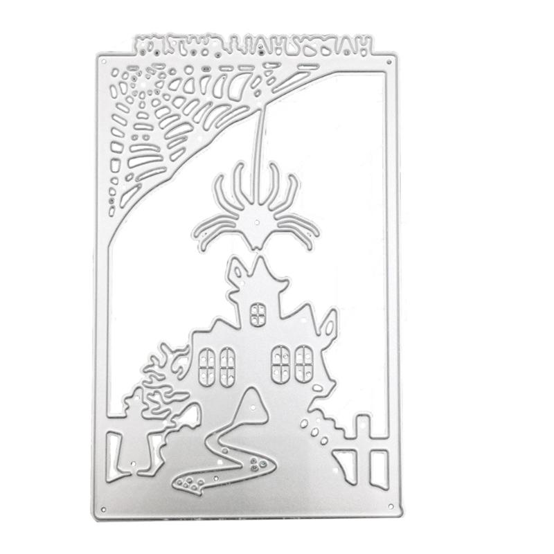 Halloween House Cutting Dies for Card Making Photo Album Journal Decoration, Scrapbooking Embossing Die Cut Stencils 1
Halloween House Cutting Dies for Card Making Photo Album Journal Decoration, Scrapbooking Embossing Die Cut Stencils 1