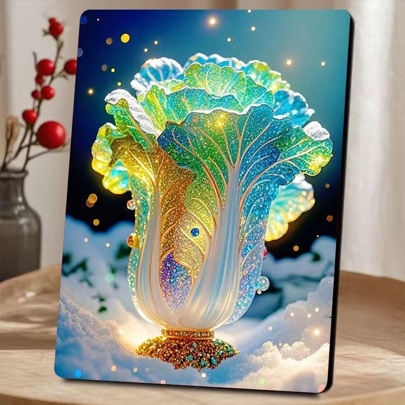 Colorful Cabbage Recruiting Hundred Wealth Ornament,8-inch Living Room Entrance Wall Decoration Gathering Personalized Figurines 8 inches
Colorful Cabbage Recruiting Hundred Wealth Ornament,8-inch Living Room Entrance Wall Decoration Gathering Personalized Figurines 8 inches