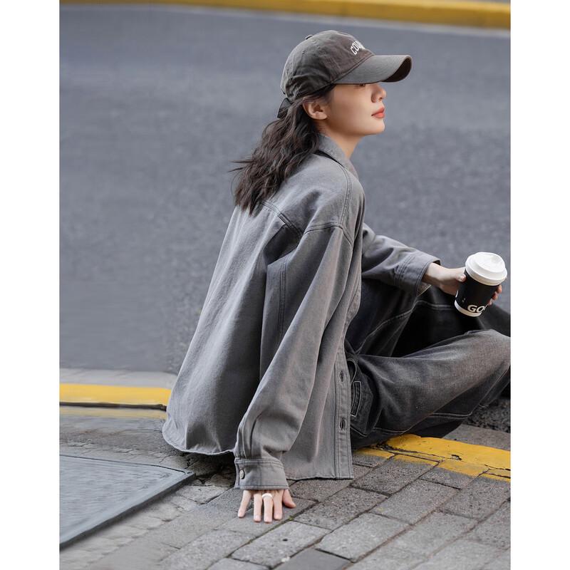 Demana Women s Retro Washed Denim Jacket S
Demana Women s Retro Washed Denim Jacket S