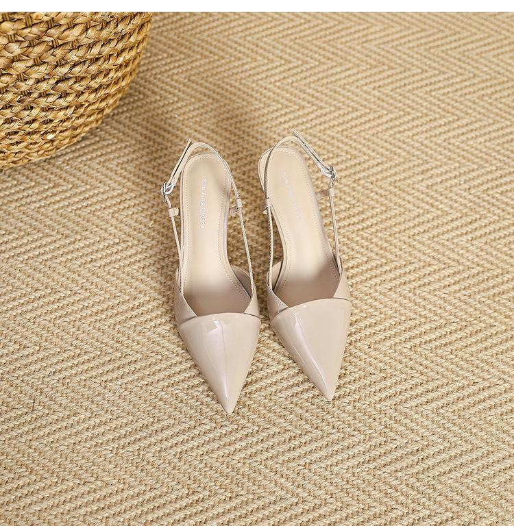 699-103 Korean version of simple high-heeled pointed single shoes, new shallow-mouth stiletto women s shoes, rear strap fashion women s shoes 40 хаки
699-103 Korean version of simple high-heeled pointed single shoes, new shallow-mouth stiletto women s shoes, rear strap fashion women s shoes 40 хаки