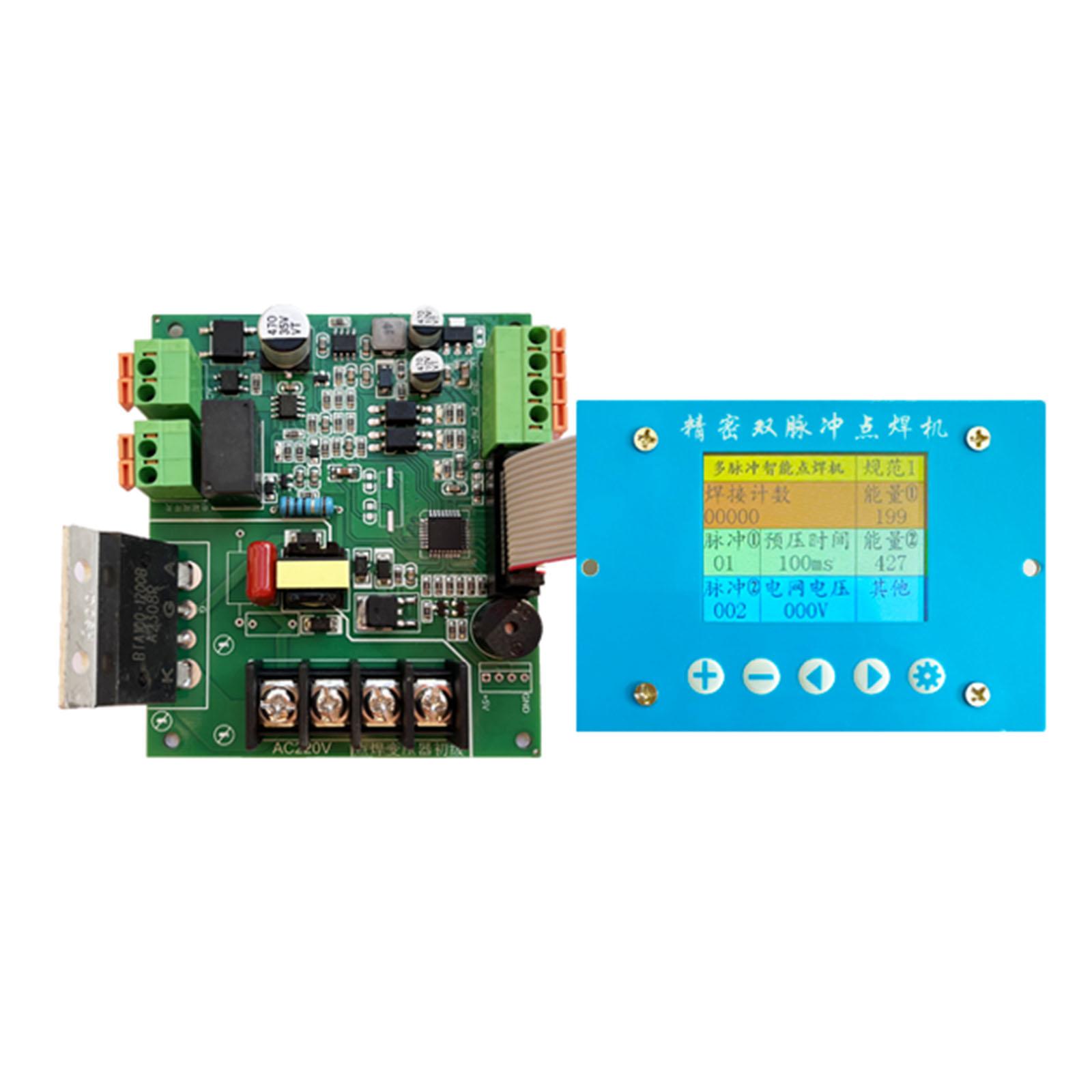 Spot Welder Control Board with Color Screen, Dual Pulse Current Control Lithium Battery Spot Welding Modification, ZY30A
Spot Welder Control Board with Color Screen, Dual Pulse Current Control Lithium Battery Spot Welding Modification, ZY30A