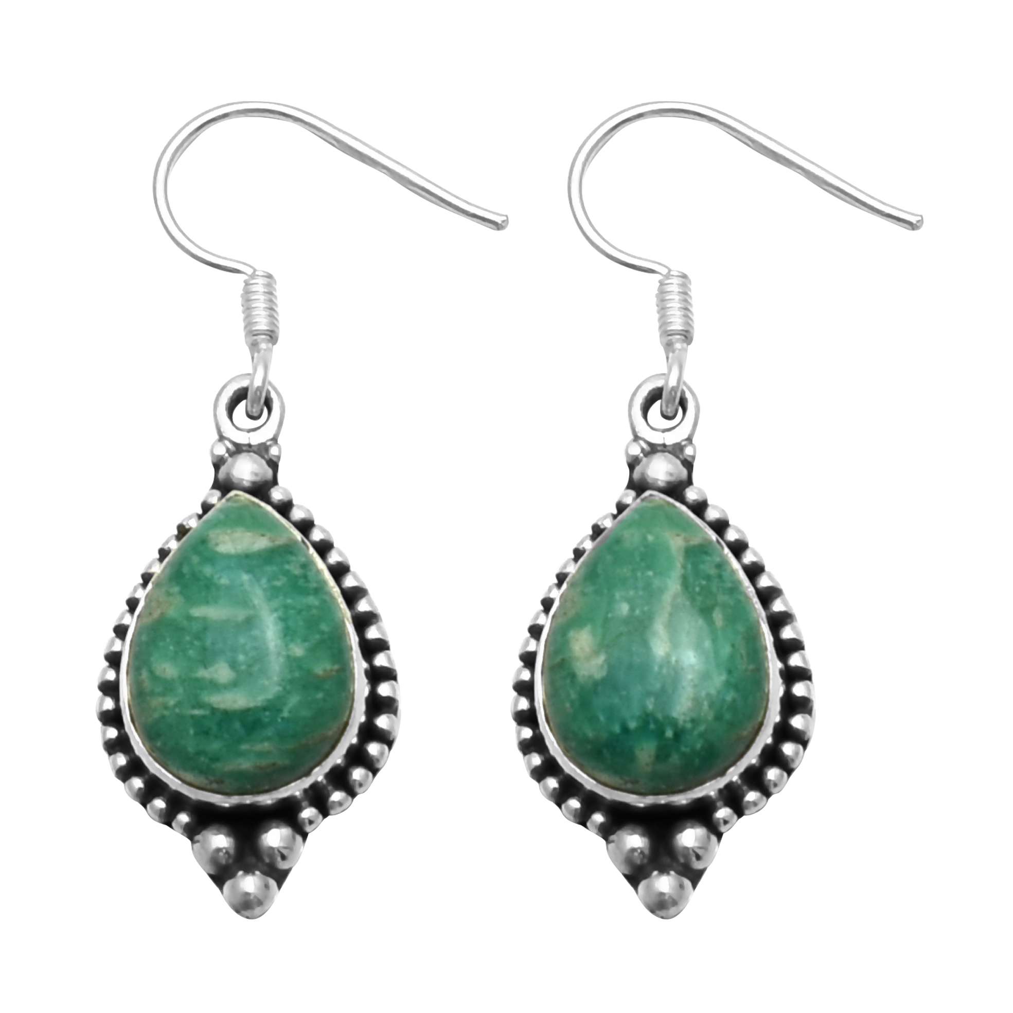 Amazonite Gemstone Earrings Solid 925 Sterling Silver Handmade Earrings Jewelry Gift For Women And Girls E-3338
Amazonite Gemstone Earrings Solid 925 Sterling Silver Handmade Earrings Jewelry Gift For Women And Girls E-3338