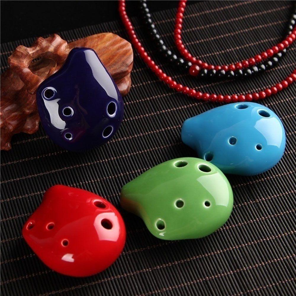 Children Mini Soprano Musical Instruments Kid s Toy Ceramic Ocarina Ceramic 6 Hole C Key random color
Children Mini Soprano Musical Instruments Kid s Toy Ceramic Ocarina Ceramic 6 Hole C Key random color