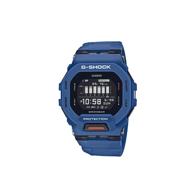Casio G-Squad G-Shock Outdoor Multifunction Step Tracker Smart Training Monitor LED Light Quartz Movement Resin Strap Men Watches Black GBD-200-2PR Regular Watch Box,Blue Strap
Casio G-Squad G-Shock Outdoor Multifunction Step Tracker Smart Training Monitor LED Light Quartz Movement Resin Strap Men Watches Black GBD-200-2PR Regular Watch Box,Blue Strap