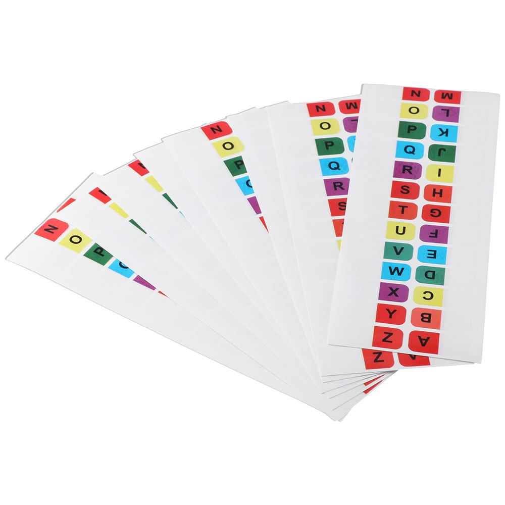 Transparent A-Z Sticky Tabs Alphabet Self-Adhesive Index Tabs 208PCS Multicolor Book Tabs Dictionary
Transparent A-Z Sticky Tabs Alphabet Self-Adhesive Index Tabs 208PCS Multicolor Book Tabs Dictionary