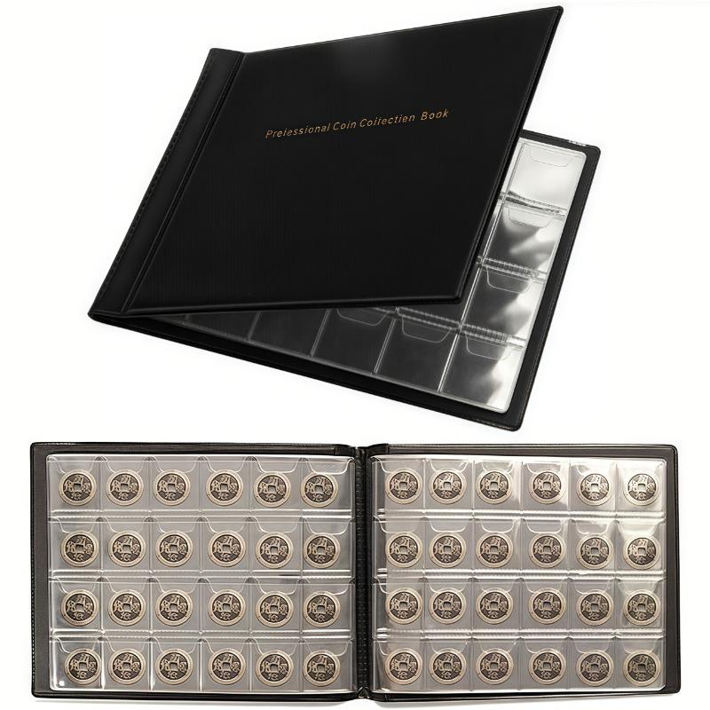 240 Coin Collection Book 1pcs чорний
240 Coin Collection Book 1pcs чорний