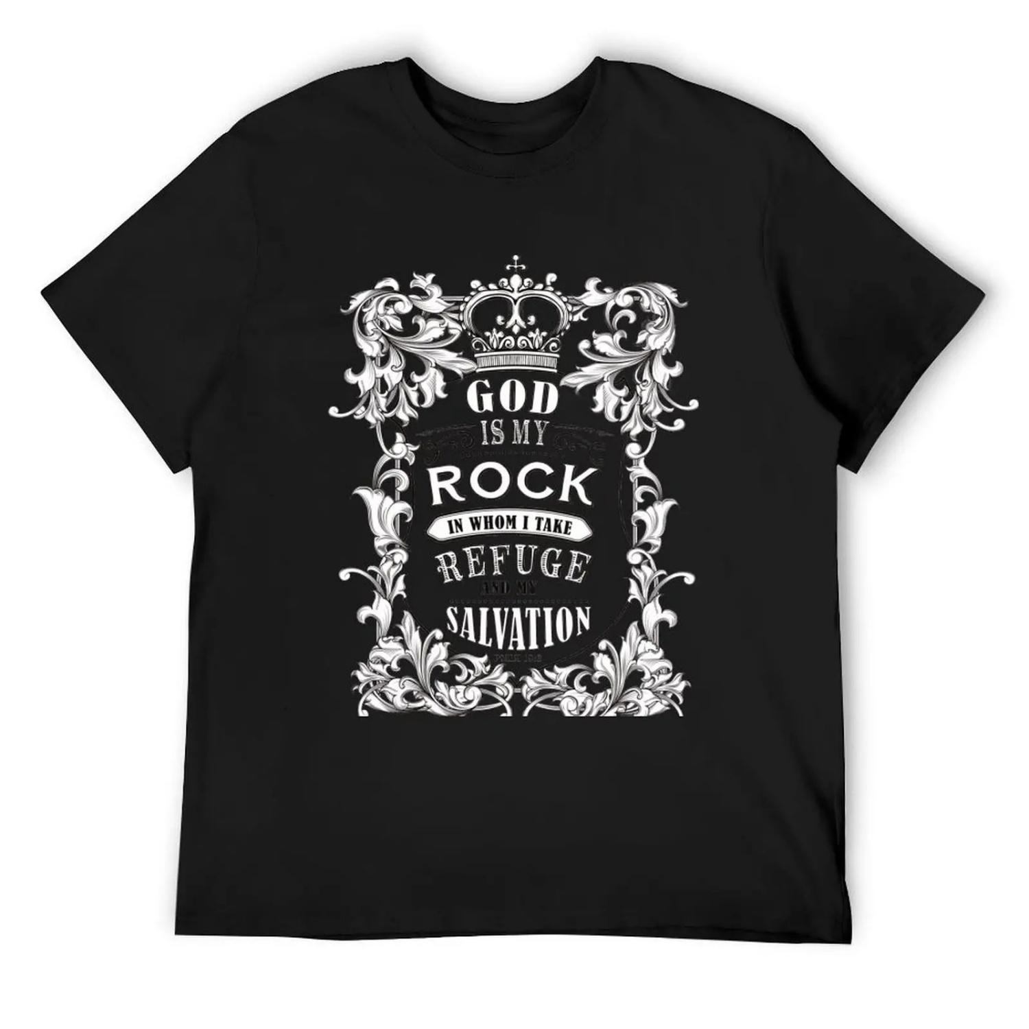 GOD IS MY ROCK T-Shirt summer tops boys whites quick drying mens t shirts casual stylish XXXXXL чорний
GOD IS MY ROCK T-Shirt summer tops boys whites quick drying mens t shirts casual stylish XXXXXL чорний