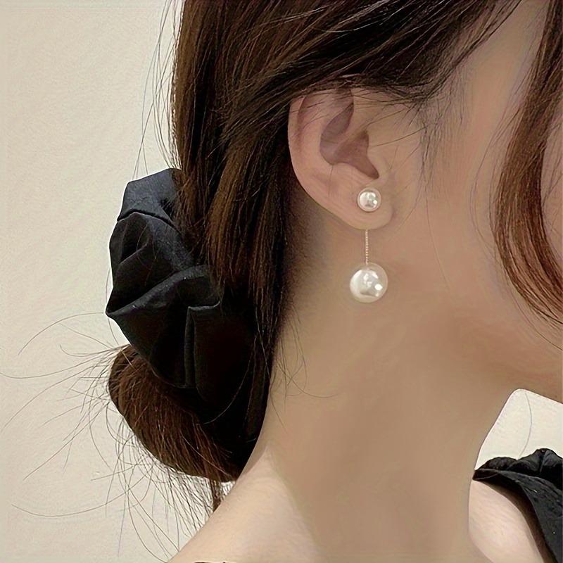 1 Pair Fashionable Imitation Pearl Tassel Earrings Simple Elegant Versatile Earrings Suitable Women s Daily Wear Perfect Gift
1 Pair Fashionable Imitation Pearl Tassel Earrings Simple Elegant Versatile Earrings Suitable Women s Daily Wear Perfect Gift