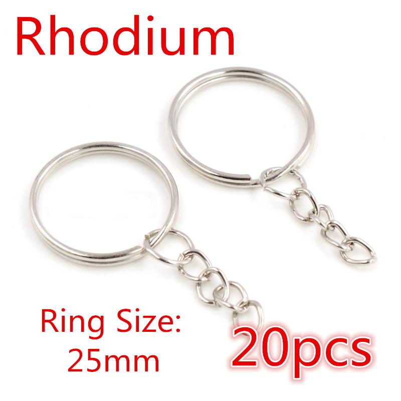 20pcs 25mm 28mm 30mm Rings Keychain Key Ring Chain Multi-colors Round DIY Jewelry Making Accessories Findings
20pcs 25mm 28mm 30mm Rings Keychain Key Ring Chain Multi-colors Round DIY Jewelry Making Accessories Findings