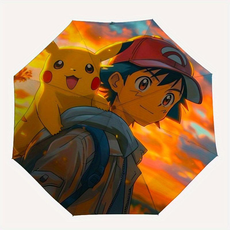 Pikachu Automatic Open/Close Umbrella Compact Travel Umbrella, 8 Rib Heavy Duty Construction, Ideal Gift, 162
Pikachu Automatic Open/Close Umbrella Compact Travel Umbrella, 8 Rib Heavy Duty Construction, Ideal Gift, 162
