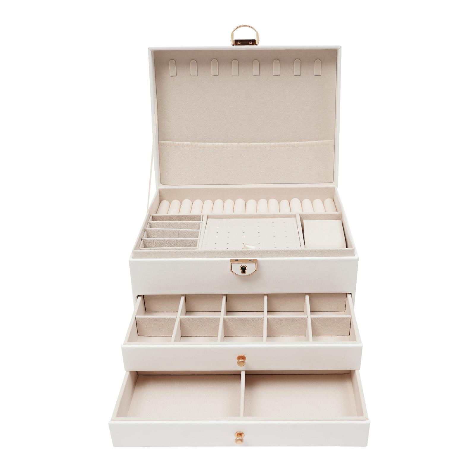 3 Tiers PU Watch Storage Box, Gift Watch Box Case for Men Women, Jewelry Organizer Watch Holder Display Case with Drawer
3 Tiers PU Watch Storage Box, Gift Watch Box Case for Men Women, Jewelry Organizer Watch Holder Display Case with Drawer