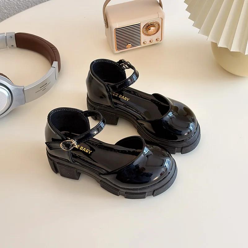 Children Leather Shoes for Girls Spring New Fashion French Style Soft Anti-slippery Versatilel Chic Princess Mary Jane Shoe 27
Children Leather Shoes for Girls Spring New Fashion French Style Soft Anti-slippery Versatilel Chic Princess Mary Jane Shoe 27