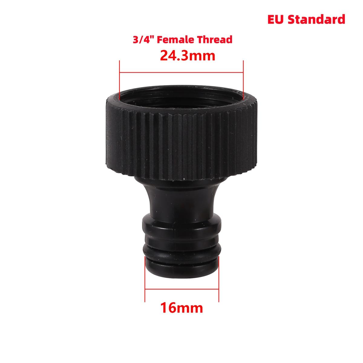 Universal Household Faucet Garden Hose Quick Connector 3/4 EU Standard Nipple Indoor/Outdoor Kitchen Yard Water Tap Adapter 1Pc
Universal Household Faucet Garden Hose Quick Connector 3/4 EU Standard Nipple Indoor/Outdoor Kitchen Yard Water Tap Adapter 1Pc