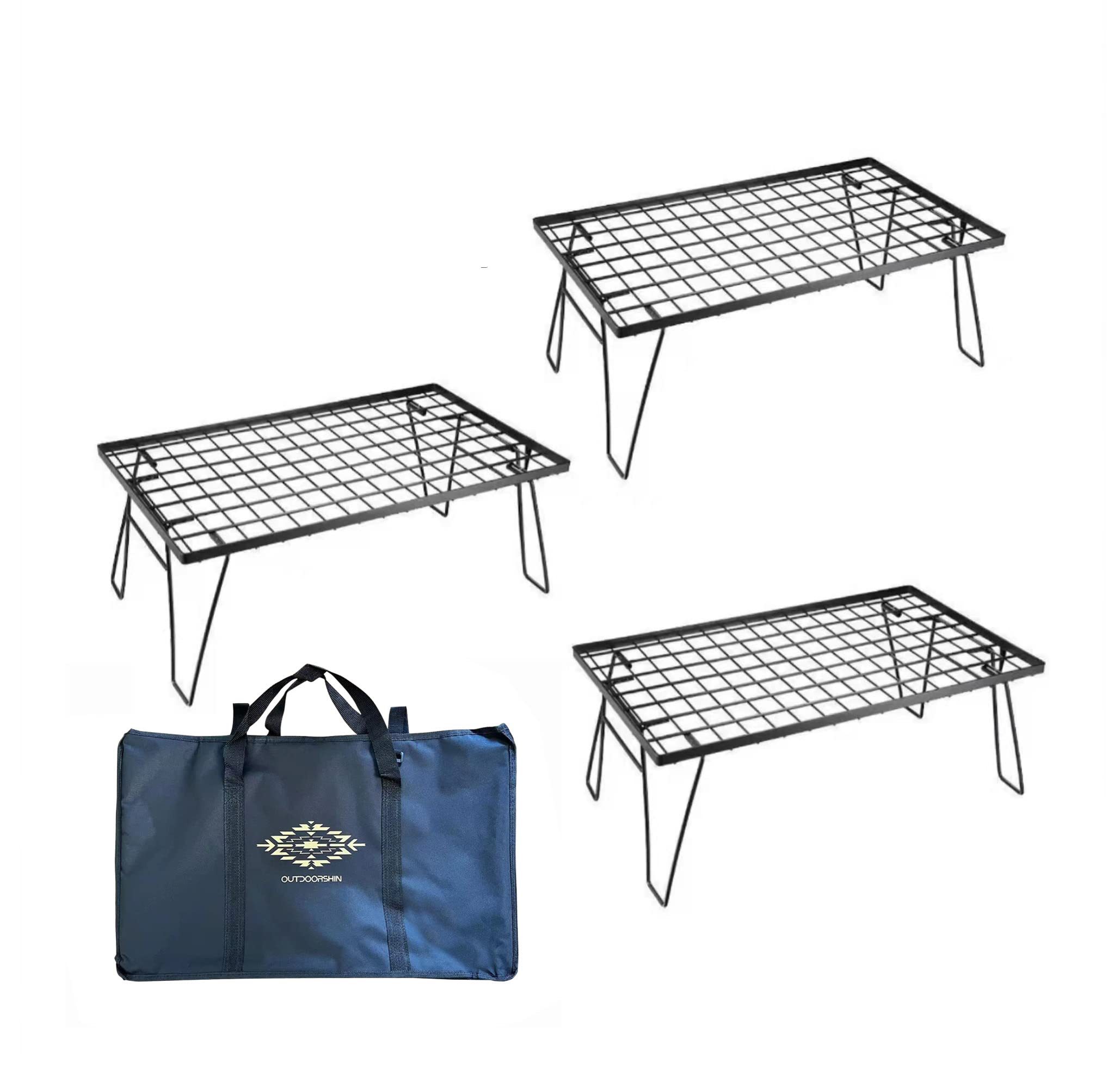 Стойка для кемпинга OUTDOORSHIN Field Rack Складная стойка для хранения вещей Уличный стол Стальной компактный кейс для хранения в комплекте
Стойка для кемпинга OUTDOORSHIN Field Rack Складная стойка для хранения вещей Уличный стол Стальной компактный кейс для хранения в комплекте