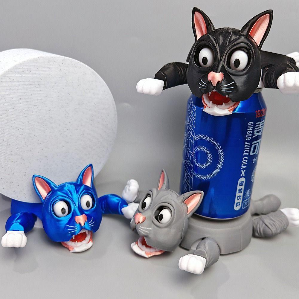 Frightened Cat Cat Cup Pad Quirky Toys Press Type Cat Base Cup Mat Children Girl чорний
Frightened Cat Cat Cup Pad Quirky Toys Press Type Cat Base Cup Mat Children Girl чорний