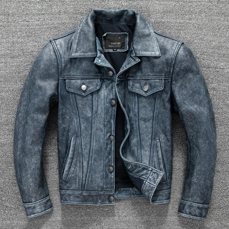 Верхний слой коровья кожа американский ретро шлифовка под старину деним натуральная кожа кожаная куртка мужская куртка 6XL
Верхний слой коровья кожа американский ретро шлифовка под старину деним натуральная кожа кожаная куртка мужская куртка 6XL