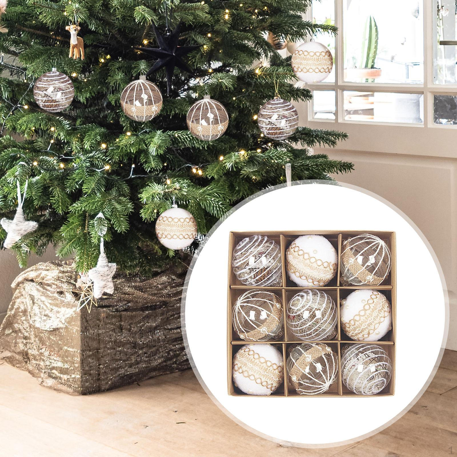 9 X Украшения Украшения Рождественская Елка Подвешивание для Фестиваля На Заднем Дворе Свадьбы Дня Рождения
9 X Украшения Украшения Рождественская Елка Подвешивание для Фестиваля На Заднем Дворе Свадьбы Дня Рождения