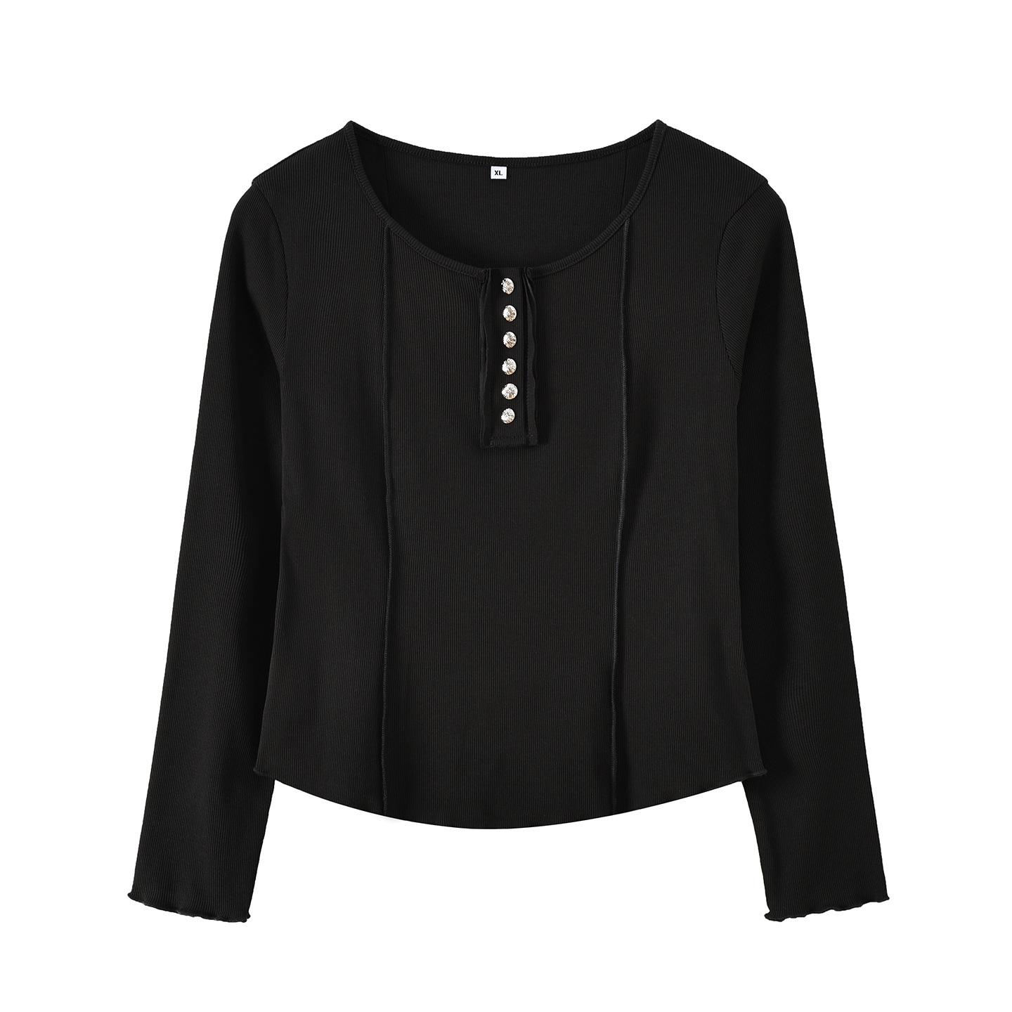 Plus Size Women s Ribbed Long-Sleeve T-Shirt - 2026 Spring Collection Versatile Top 2XL (151-170 Jin) чёрный
Plus Size Women s Ribbed Long-Sleeve T-Shirt - 2026 Spring Collection Versatile Top 2XL (151-170 Jin) чёрный