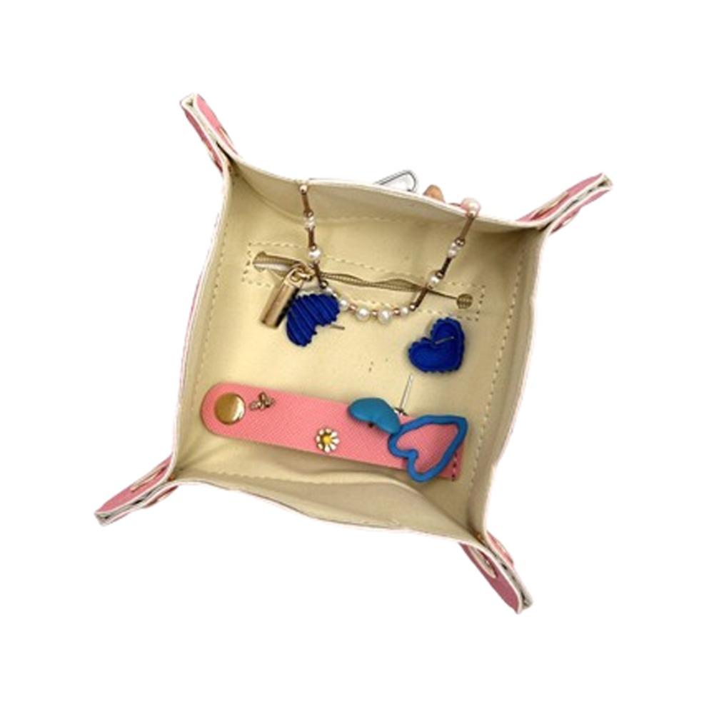 Jewelry Bag Cosmetic Key Storage Tray Storage Box Folding Organizer Jewelry Display Tray Necklace розовый
Jewelry Bag Cosmetic Key Storage Tray Storage Box Folding Organizer Jewelry Display Tray Necklace розовый