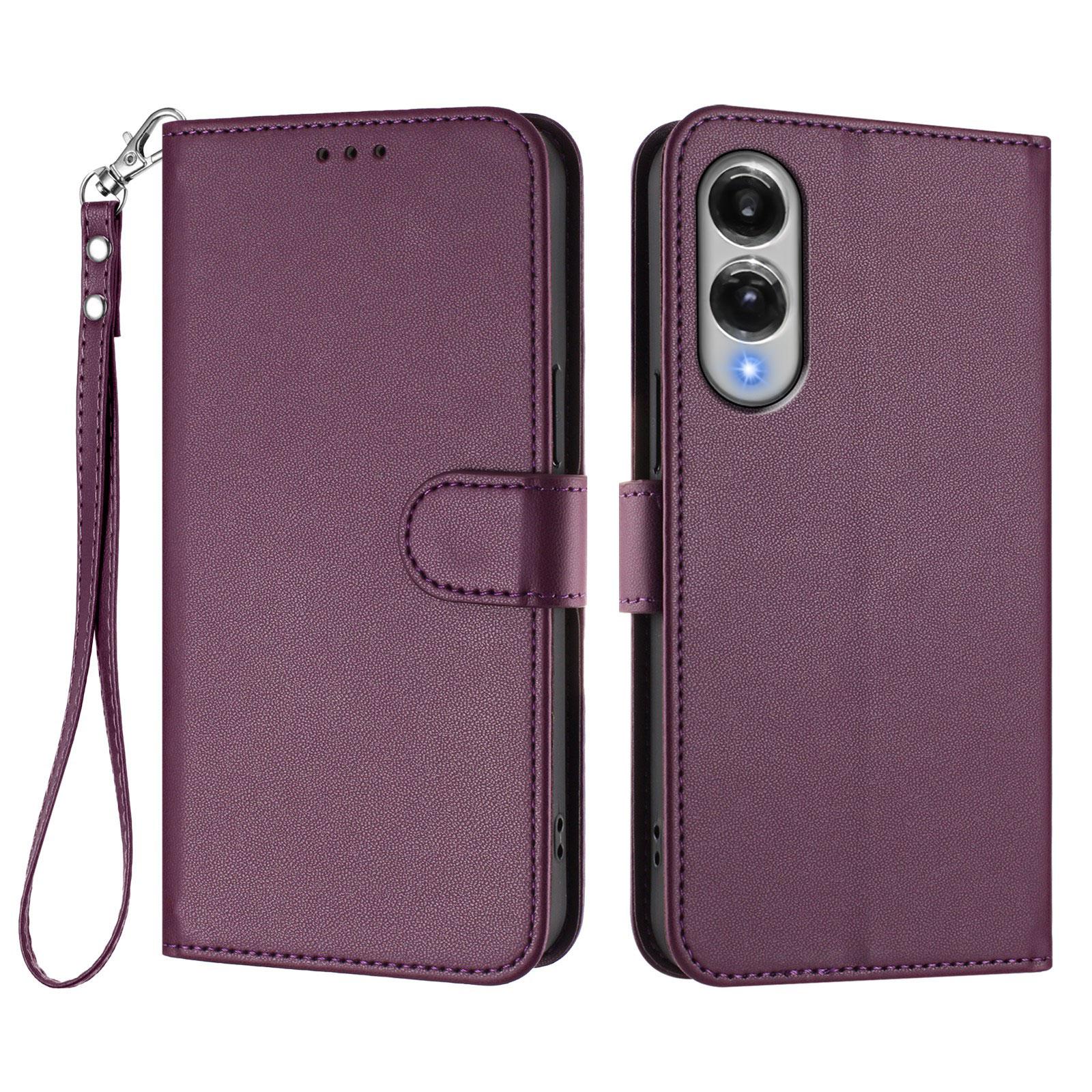 For Samsung Galaxy S25 Edge Leather Case Wallet Stand Phone Cover with Wrist Strap Purple
For Samsung Galaxy S25 Edge Leather Case Wallet Stand Phone Cover with Wrist Strap Purple