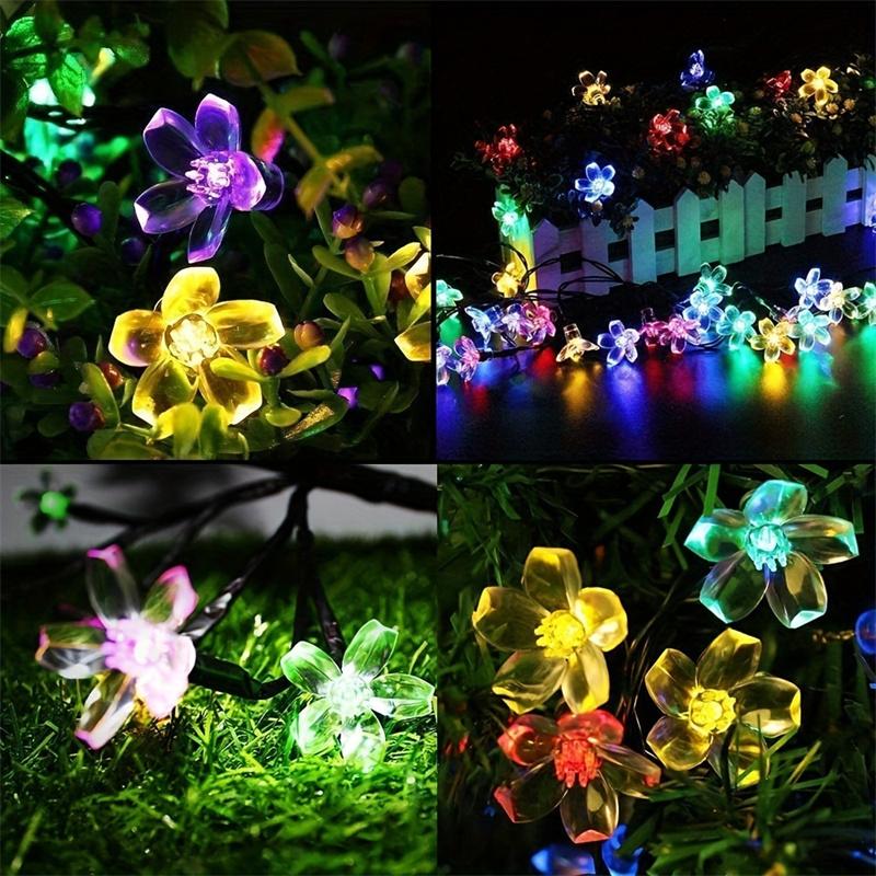 Solar Cherry LED String Lights Outdoor Sakura Garland Peach Flower Night Lamp New Year Wedding Party Tree Garden Christmas Decor 5M 20LED-Solar
Solar Cherry LED String Lights Outdoor Sakura Garland Peach Flower Night Lamp New Year Wedding Party Tree Garden Christmas Decor 5M 20LED-Solar