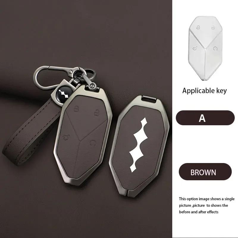 Zinc Alloy Leather Car Key Case Cover Shell Fob For BYD Formula Leopard SUPER 5 SUPER 8 SUPER 3 9 Protection Holder Accessories
Zinc Alloy Leather Car Key Case Cover Shell Fob For BYD Formula Leopard SUPER 5 SUPER 8 SUPER 3 9 Protection Holder Accessories