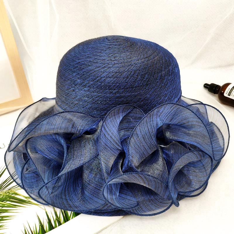 Summer hats for women Organza flower mesh sunshade hat vacation beach hat wide brimmed sun hat Sun protection sombreros de mujer One Size
Summer hats for women Organza flower mesh sunshade hat vacation beach hat wide brimmed sun hat Sun protection sombreros de mujer One Size