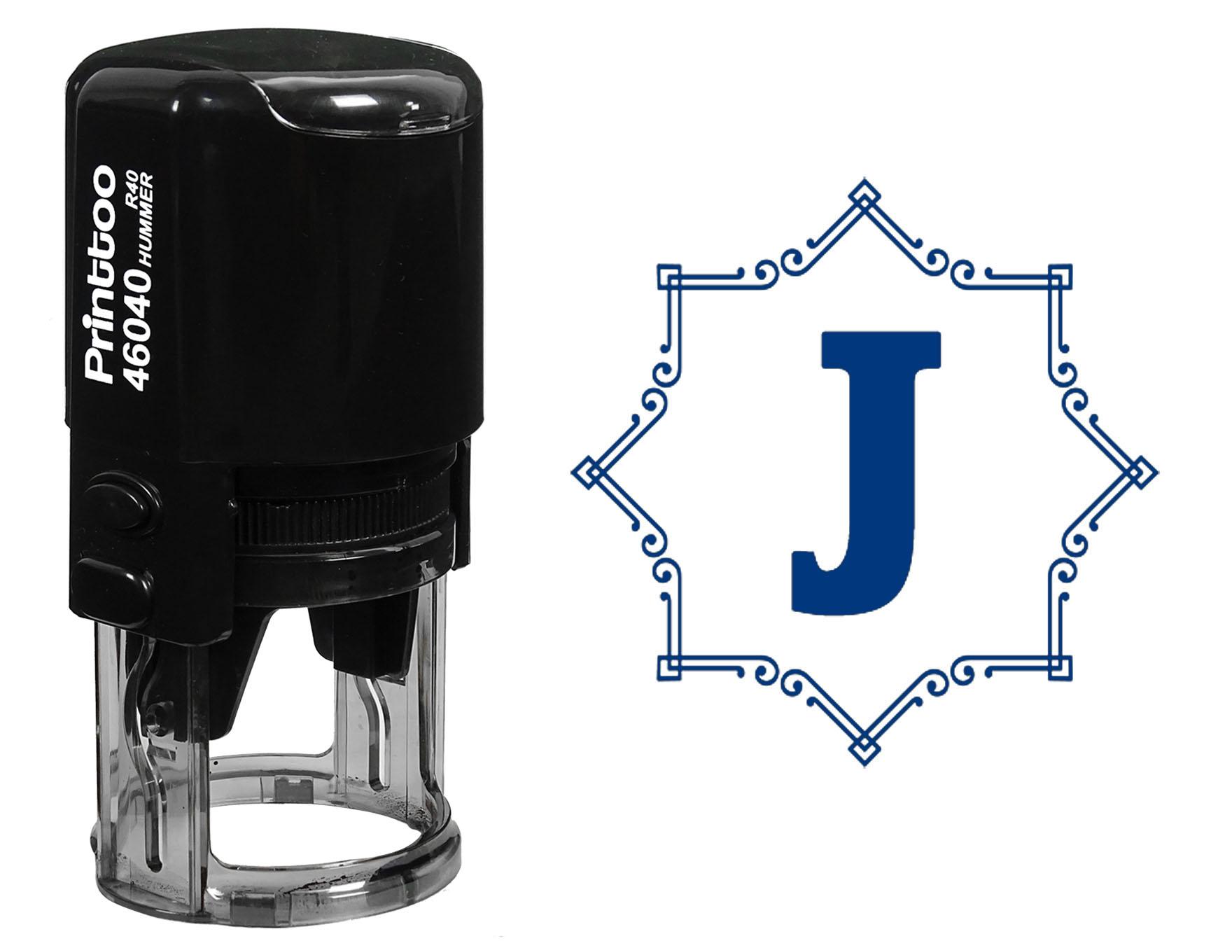 Printtoo Самонабірний Гумовий Штамп Восьмикутник Кельтський Вихор Рамка Алфавіт J Монограма R-40 Офіс 30 mm Diameter (Approx) синій
Printtoo Самонабірний Гумовий Штамп Восьмикутник Кельтський Вихор Рамка Алфавіт J Монограма R-40 Офіс 30 mm Diameter (Approx) синій
