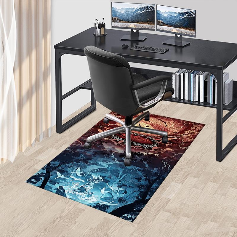 Eye of Sauron,Fantasy Forest Polyester Office Carpet Chair Mats, Home Decor Dormitory Floor Protector with Anti-Skid Backing, Large Area Cov 60cm by 90cm
Eye of Sauron,Fantasy Forest Polyester Office Carpet Chair Mats, Home Decor Dormitory Floor Protector with Anti-Skid Backing, Large Area Cov 60cm by 90cm