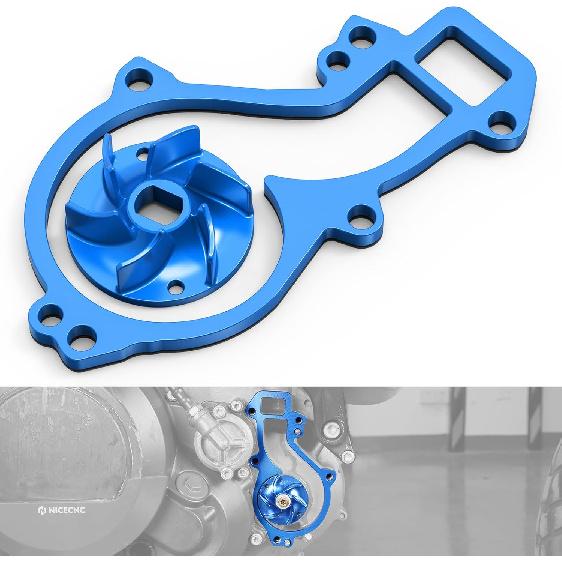 NICECNC CNC High Capacity Water Pump Cooling System Compatible with 690 Duke/Duke R/Enduro/Enduro R/SMC/SMCR 2008-2023, Compatible with GasGas 700 синій
NICECNC CNC High Capacity Water Pump Cooling System Compatible with 690 Duke/Duke R/Enduro/Enduro R/SMC/SMCR 2008-2023, Compatible with GasGas 700 синій