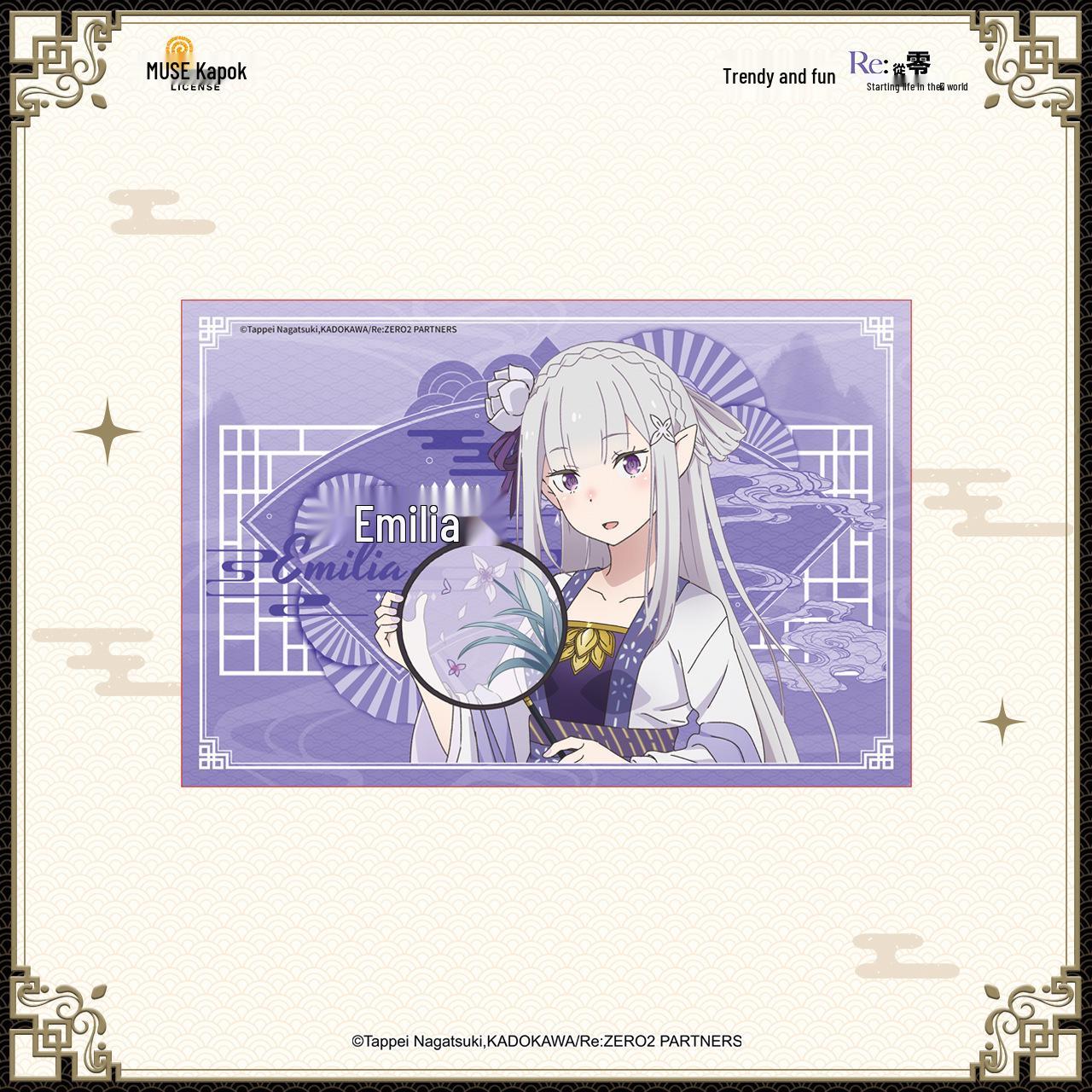 Chao Keyu Official Re:Zero Ancient Style Rem Color Paper 14x20 cm
Chao Keyu Official Re:Zero Ancient Style Rem Color Paper 14x20 cm