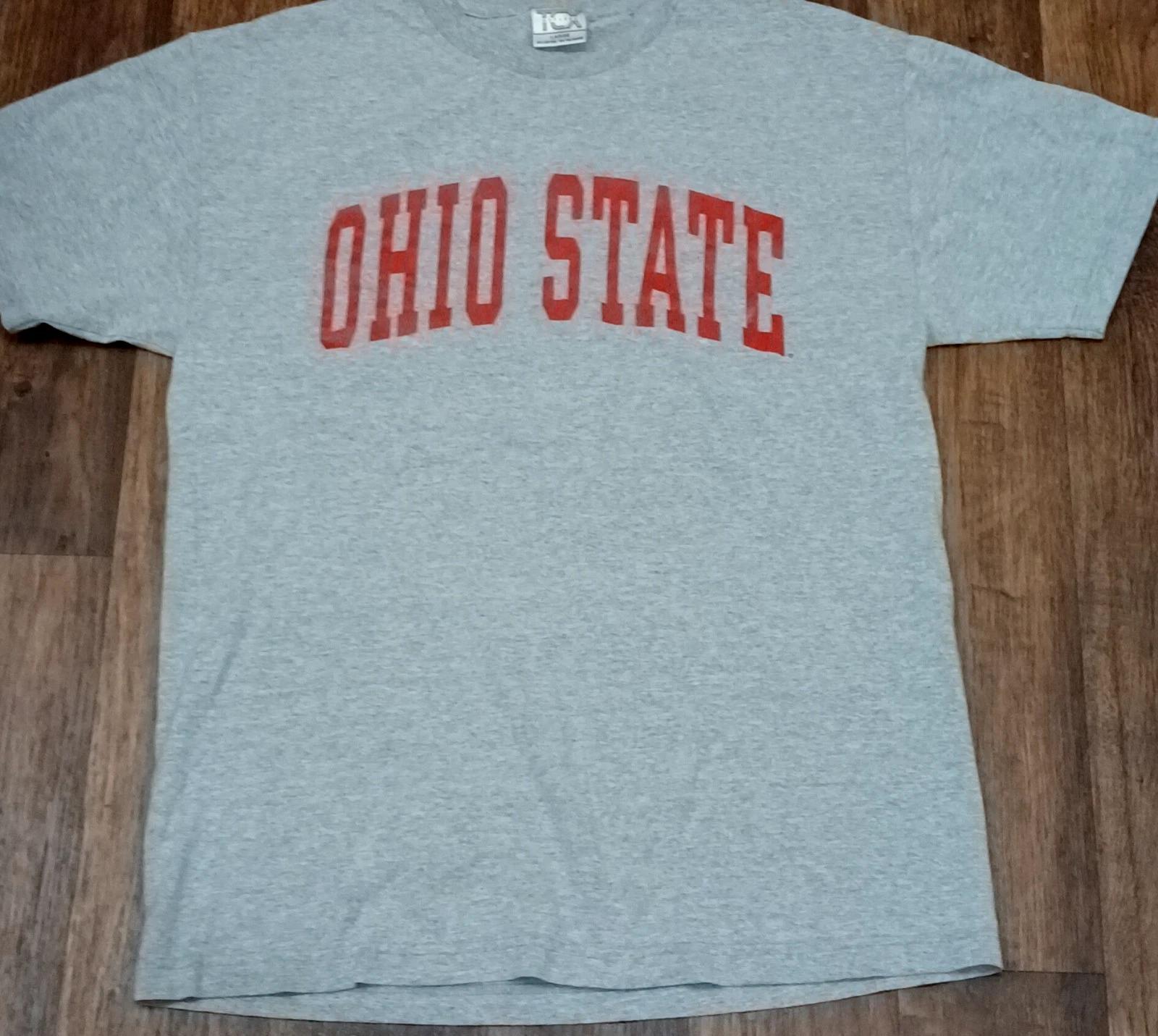 Vintage Ohio State T-Shirt L Gray College Tee Y2K NCAA S
Vintage Ohio State T-Shirt L Gray College Tee Y2K NCAA S