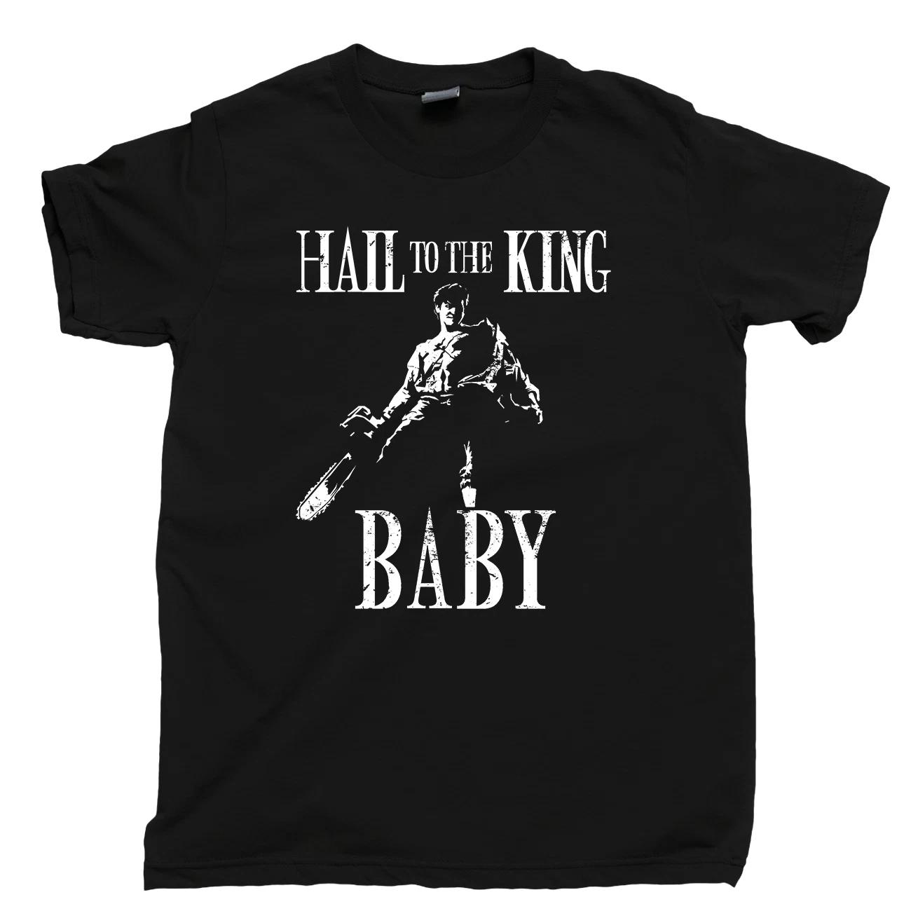 Homage to the King Baby Tshirt featuring Sam Raimi and Bruce Campbell a pure cotton allseason streetwear mens t shirts S
Homage to the King Baby Tshirt featuring Sam Raimi and Bruce Campbell a pure cotton allseason streetwear mens t shirts S
