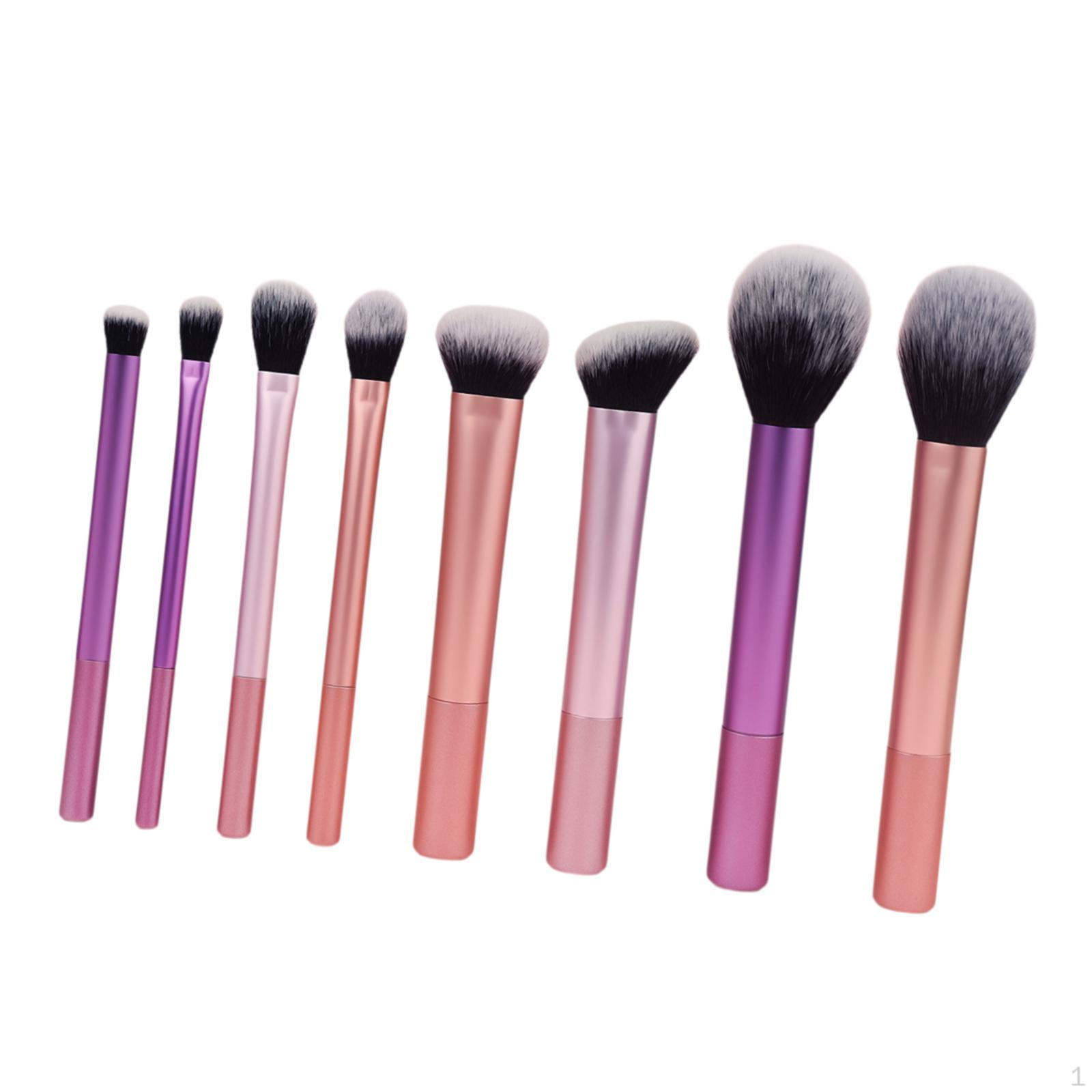 8 Pieces Cosmetics Brush Makeup Set Essentials Comfortable Concealer Eye Shadow
8 Pieces Cosmetics Brush Makeup Set Essentials Comfortable Concealer Eye Shadow