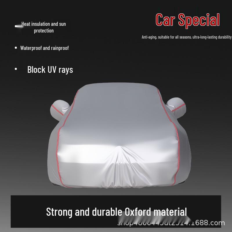 Beijing Off-road BJ20 to BJ90 Thickened Car Cover: Full-Vehicle Protection Silver - 210D Oxford Cloth Fiber Cotton
Beijing Off-road BJ20 to BJ90 Thickened Car Cover: Full-Vehicle Protection Silver - 210D Oxford Cloth Fiber Cotton