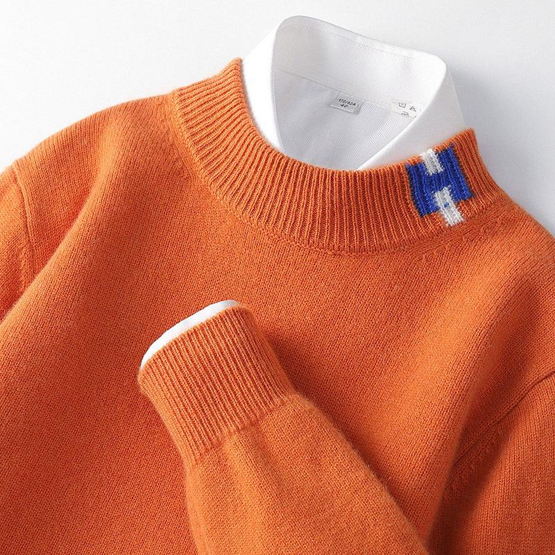 Men s 100% Pure Wool Half-High Collar Thick Jacquard Knit Sweater, Plus Size Casual Trendy Base Layer L
Men s 100% Pure Wool Half-High Collar Thick Jacquard Knit Sweater, Plus Size Casual Trendy Base Layer L