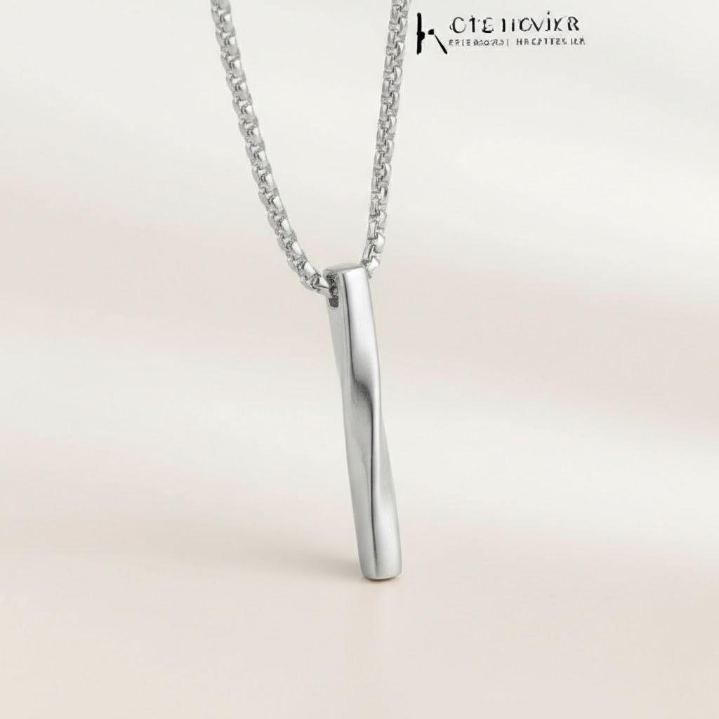 Stainless Steel Mens Geometric Pendant Necklace Elegant Creative Jewelry Stylish Accessory Gift срібний
Stainless Steel Mens Geometric Pendant Necklace Elegant Creative Jewelry Stylish Accessory Gift срібний
