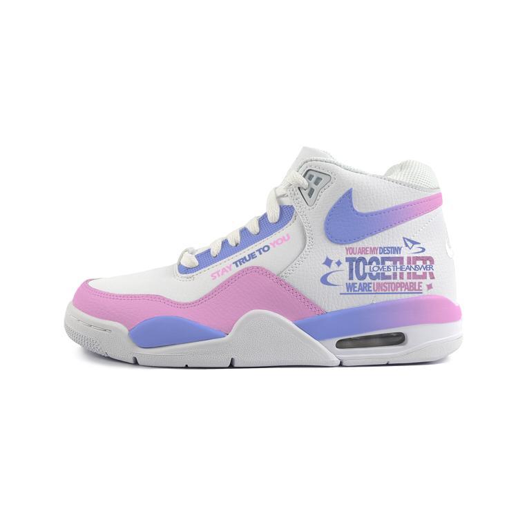 Nike Flight Legacy Slip Resistant Abrasion Resistant Mid top Vintage Basketball Shoes Unisex White Purple BQ4212-101(Team352-) 45
Nike Flight Legacy Slip Resistant Abrasion Resistant Mid top Vintage Basketball Shoes Unisex White Purple BQ4212-101(Team352-) 45