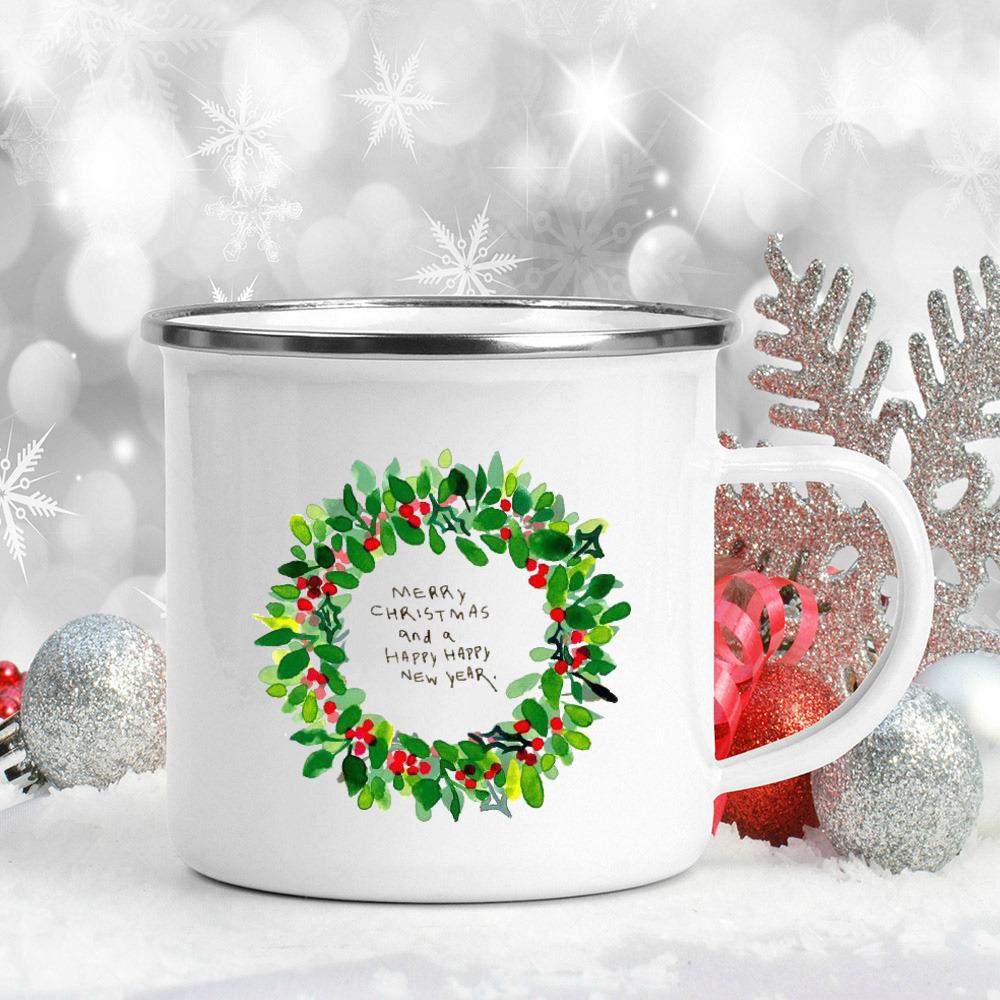 Кружка с принтом «Гирлянда», белая эмалированная кружка, кофейная чашка с ручкой, кружка для пива и сока, домашняя вечеринка, кружка для питья, рождественский подарок для семьи и друга
Кружка с принтом «Гирлянда», белая эмалированная кружка, кофейная чашка с ручкой, кружка для пива и сока, домашняя вечеринка, кружка для питья, рождественский подарок для семьи и друга