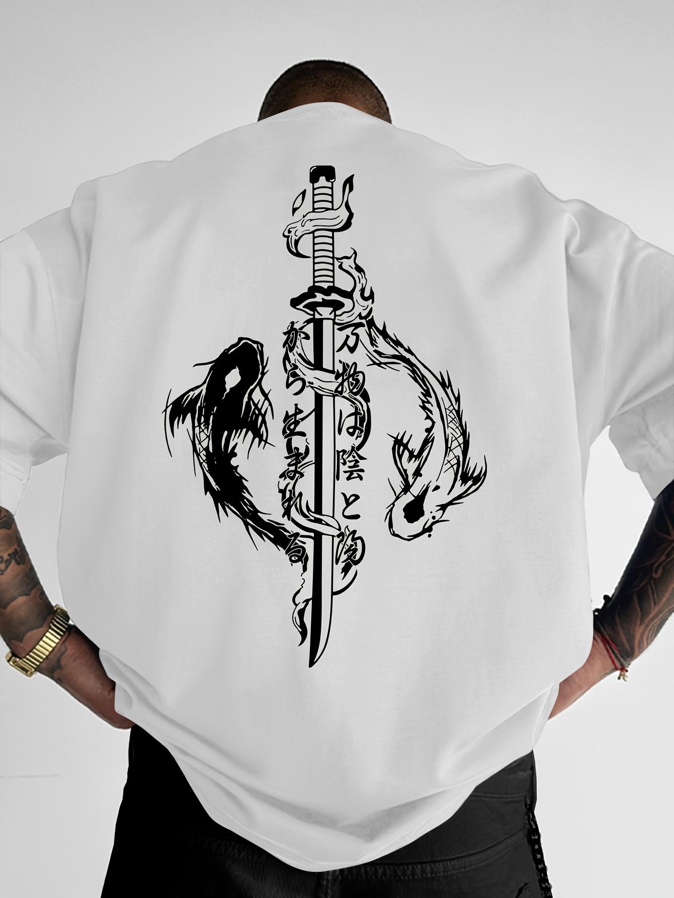 Bushido and Samurai Sword Print 100 Cotton Mens and Womens SummerAutumn Daily Sports Outdoor Casual ShortSleeved TShirt 3XL
Bushido and Samurai Sword Print 100 Cotton Mens and Womens SummerAutumn Daily Sports Outdoor Casual ShortSleeved TShirt 3XL