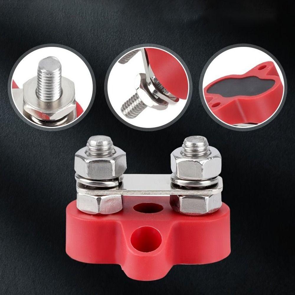 Heavy Duty Terminal Block Studs M8 Junction Block Bus Bar Power Distribution Stud Camping RV Red-Style A
Heavy Duty Terminal Block Studs M8 Junction Block Bus Bar Power Distribution Stud Camping RV Red-Style A