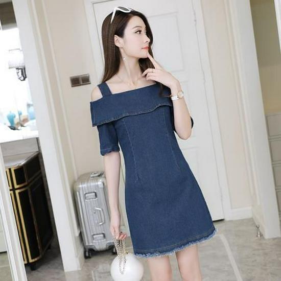 2025 Summer Korean Style Women s Plus Size Off-Shoulder Denim Camisole A-line Skirt M, 85-95 jin
2025 Summer Korean Style Women s Plus Size Off-Shoulder Denim Camisole A-line Skirt M, 85-95 jin