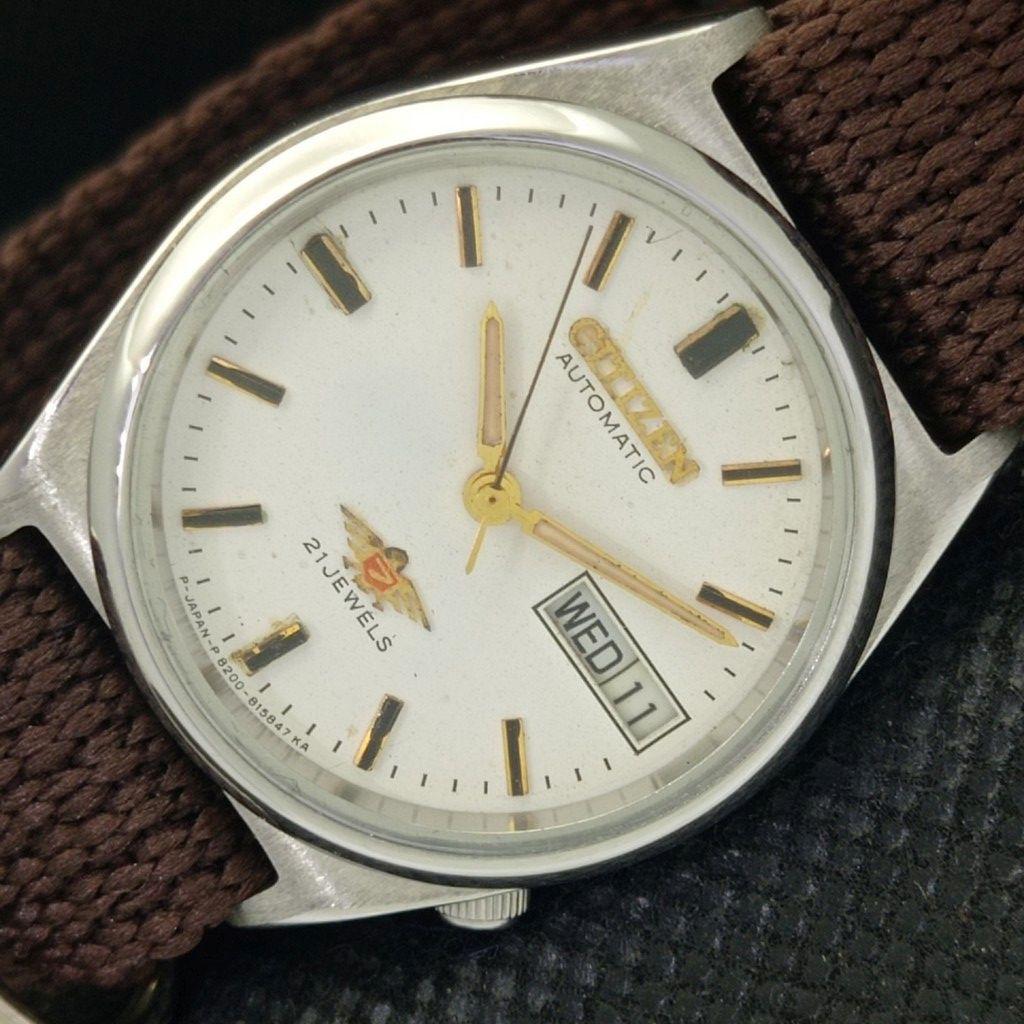 Б/У винтажные мужские часы CITIZEN AUTO 8200 JAPAN D/D с оригинальным циферблатом 592-a311134-9 SKU592-a311134
Б/У винтажные мужские часы CITIZEN AUTO 8200 JAPAN D/D с оригинальным циферблатом 592-a311134-9 SKU592-a311134