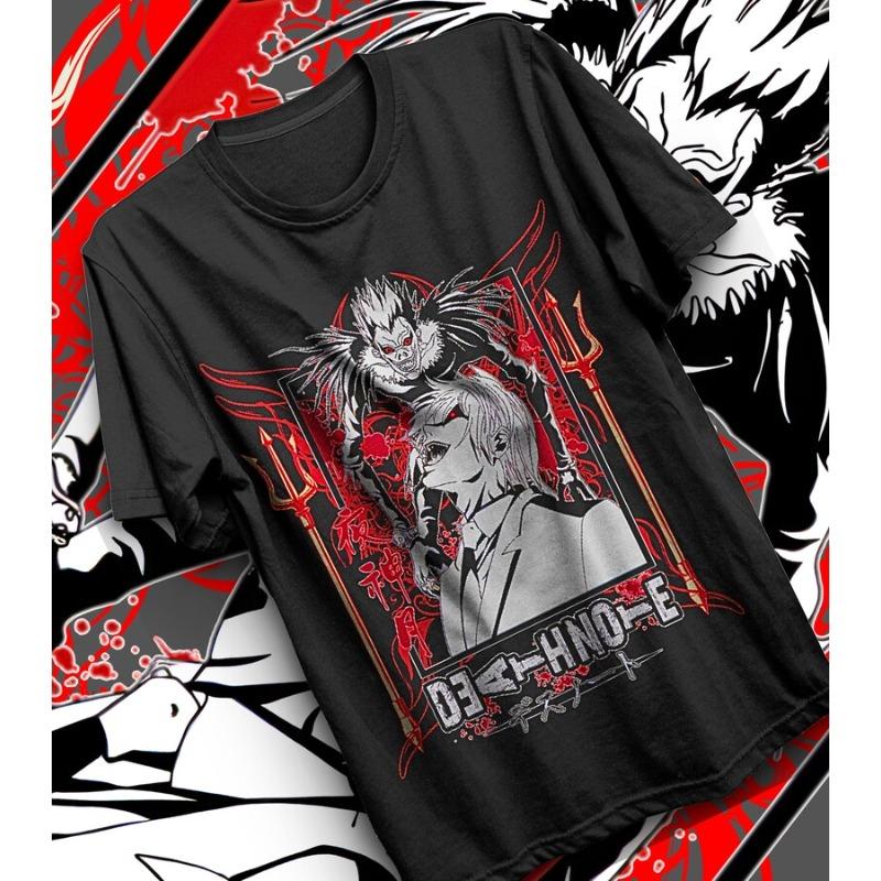 Hot Japan Anime DeathNote Manga Graphic Print T-shirt Men Women Loose Casual Streetwear Hip Hop Fashion Oversized Short Sleeve Summer New Tee 4XL
Hot Japan Anime DeathNote Manga Graphic Print T-shirt Men Women Loose Casual Streetwear Hip Hop Fashion Oversized Short Sleeve Summer New Tee 4XL