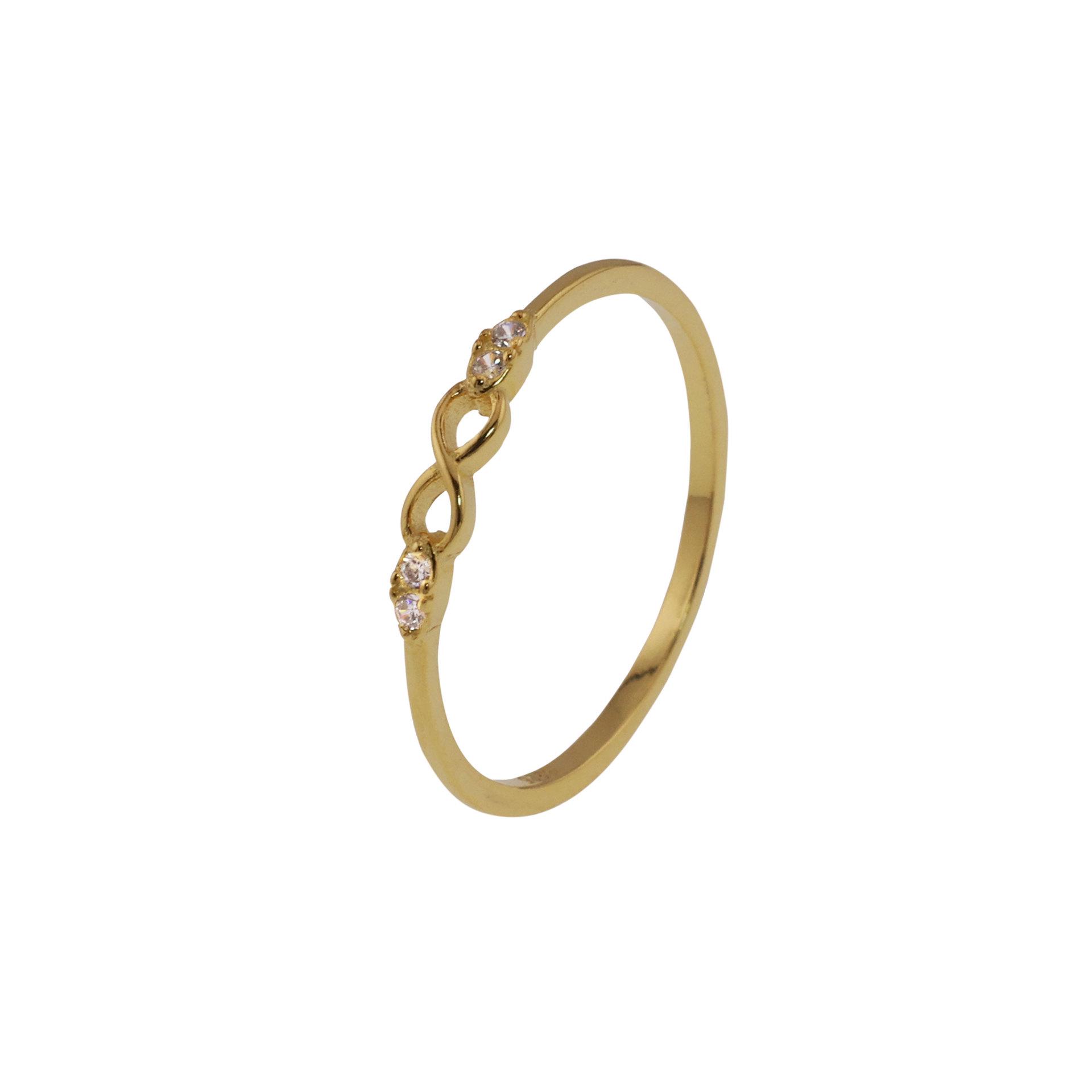 Zhenxing S925 Gold Infinity Sterling Silver Ring - Women s Light Luxury Original Design Size 7
Zhenxing S925 Gold Infinity Sterling Silver Ring - Women s Light Luxury Original Design Size 7