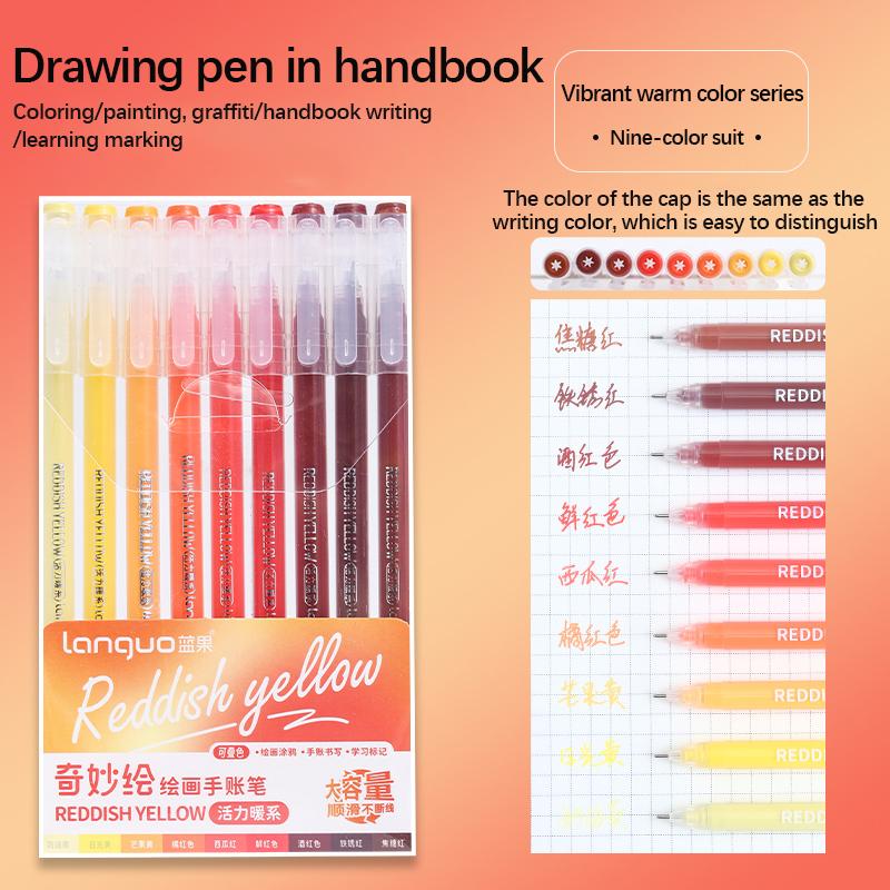 9Pcs Kawaii Morandi Gray Pens Set Multi Color Gel Ink Pens Vintage Marker Liner Ballpoint Pen School Office Stationery Gift Pen
9Pcs Kawaii Morandi Gray Pens Set Multi Color Gel Ink Pens Vintage Marker Liner Ballpoint Pen School Office Stationery Gift Pen