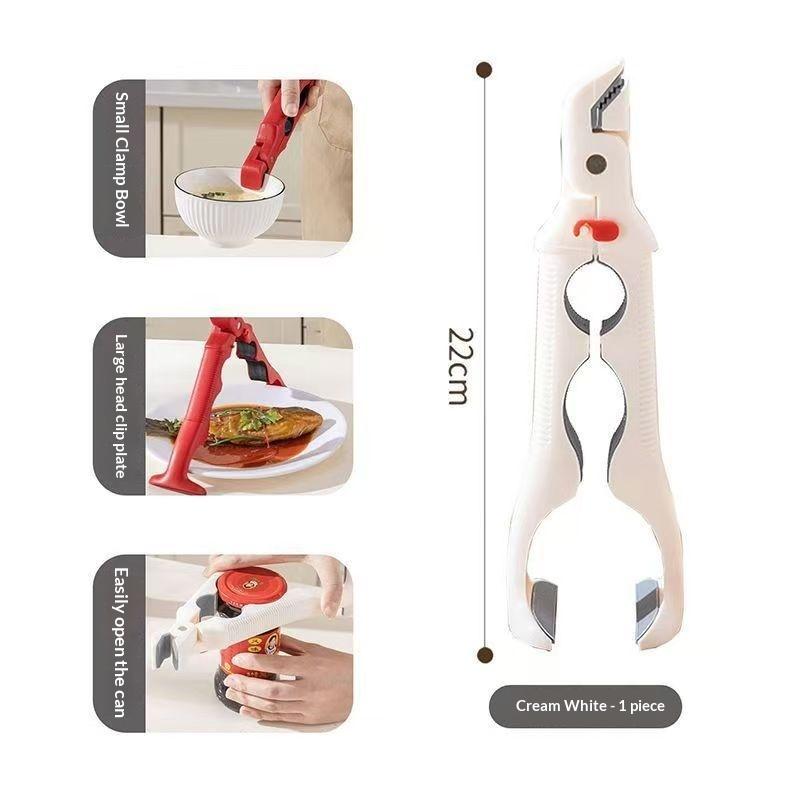 Generic 3 In 1 Anti Scald Clip Double Head Non Slip Bowl Plate Gripper Thickened Multifunctional Kitchen Clip For Home Cooking белый
Generic 3 In 1 Anti Scald Clip Double Head Non Slip Bowl Plate Gripper Thickened Multifunctional Kitchen Clip For Home Cooking белый