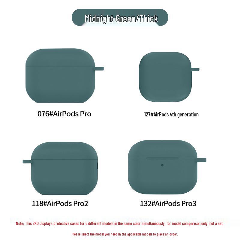 Applicable Apple AirPods Protective Case: Compatible with AirPods Pro 2nd Gen and AirPods 3rd Gen - Thick Style Shell AirPods Pro
Applicable Apple AirPods Protective Case: Compatible with AirPods Pro 2nd Gen and AirPods 3rd Gen - Thick Style Shell AirPods Pro